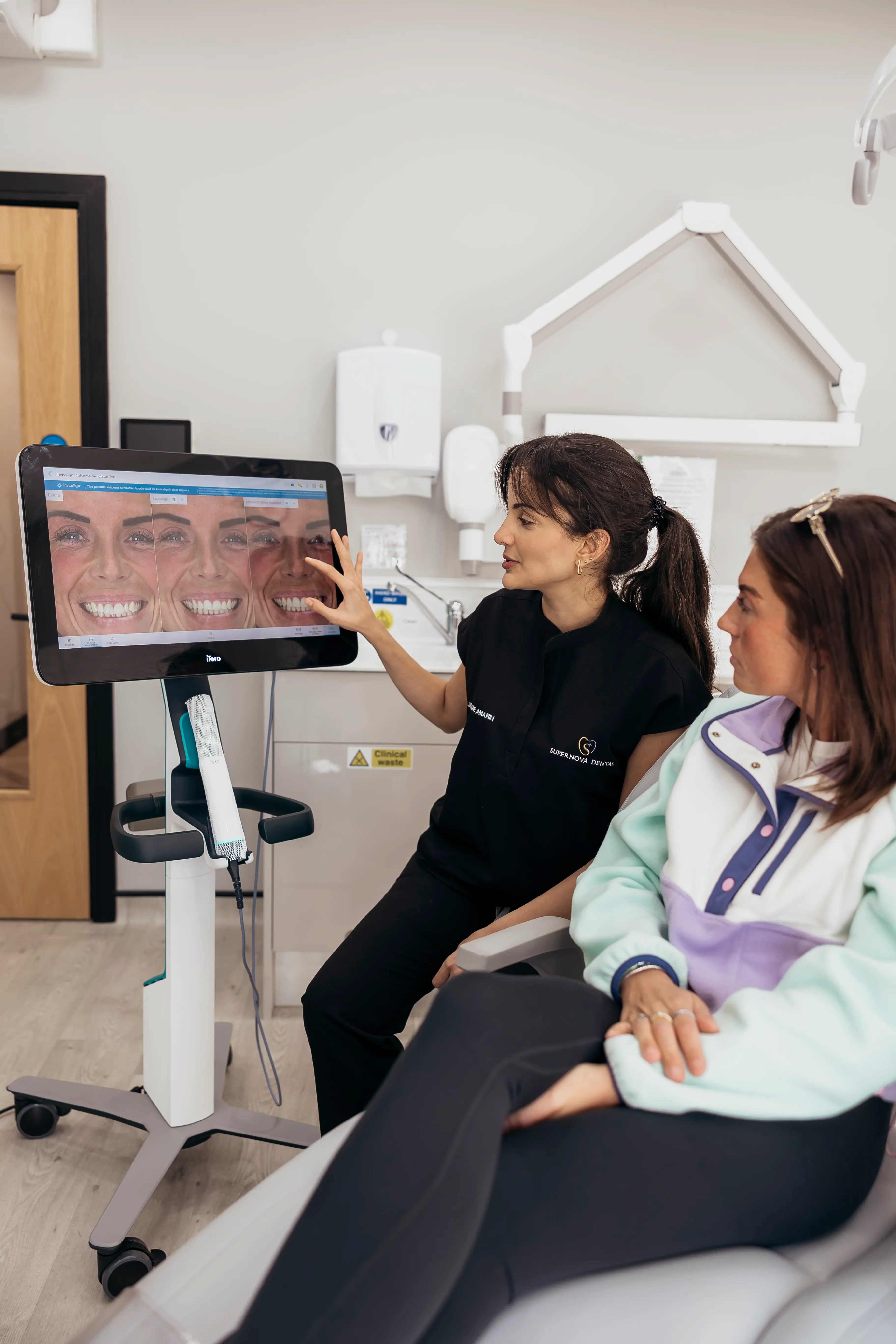 Composite bonding smile design and preparation