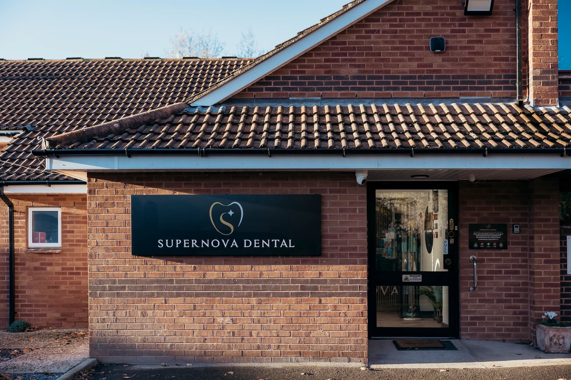 Supernova Dental practice building in Bridgwater, Somerset