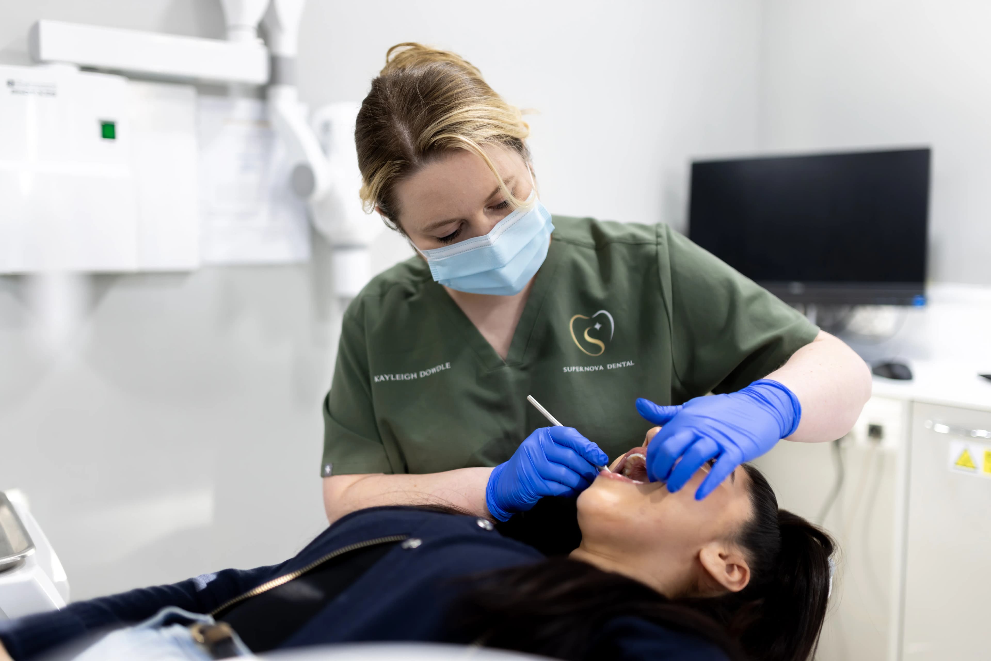 New patient dental examination at Supernova Dental in Bridgwater